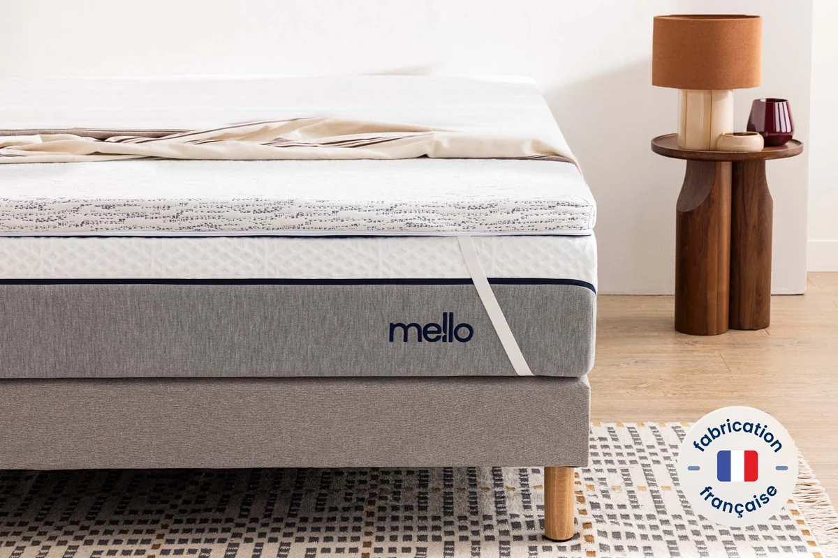 Surmatelas Mello Original en mousse à mémoire de forme