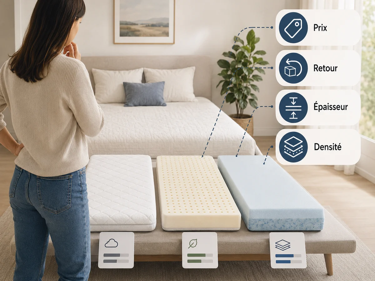 Checklist des critères à vérifier avant d’acheter un surmatelas