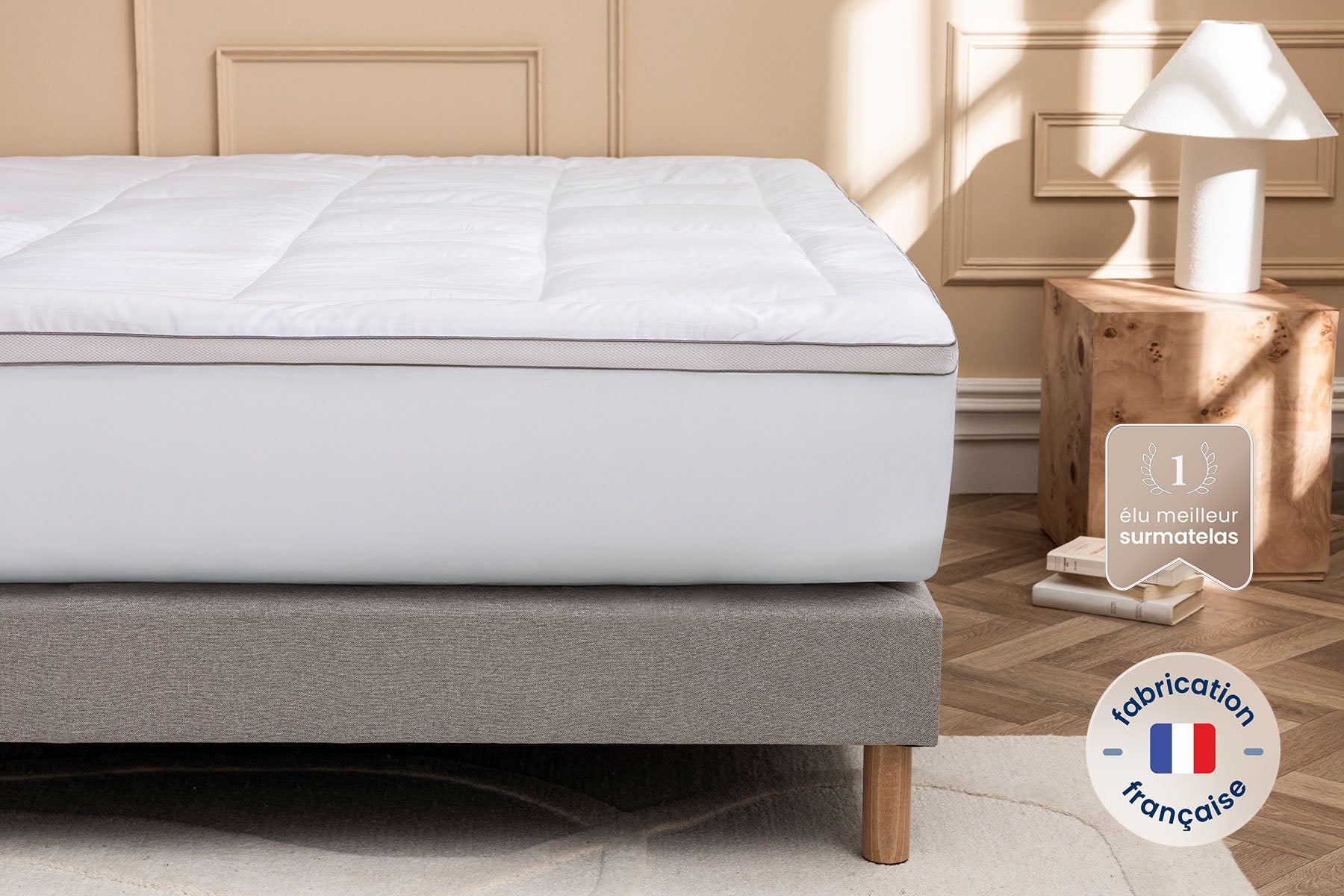 Photo officielle du surmatelas Mello Duo