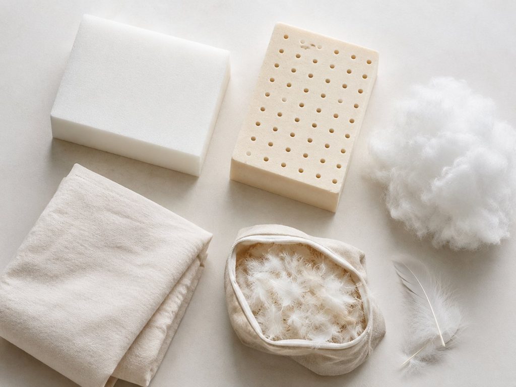 Comparaison de matières pour choisir un surmatelas naturel